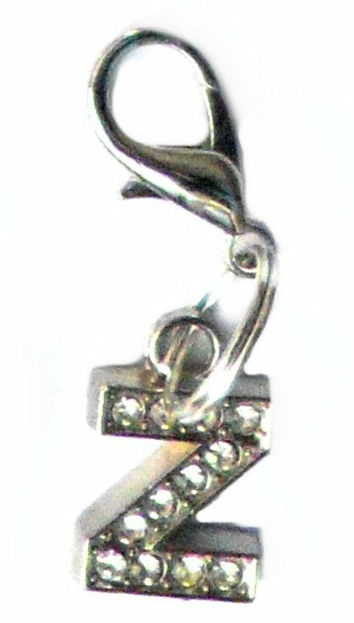 A-Z Crystal Letter Pet Charms – Ciondoli Lettere in Cristallo per Collare Cani e Gatti, Accessori Eleganti Personalizzabili
