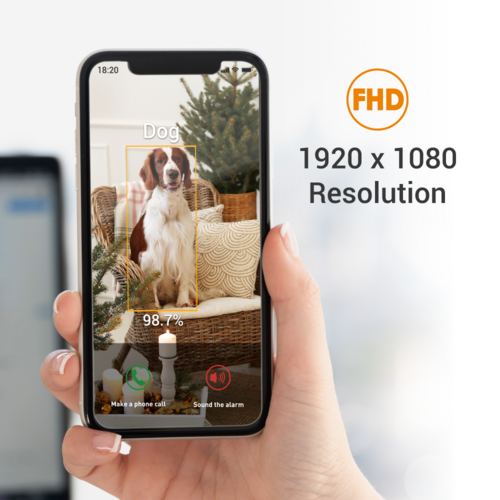 Apollo Pet Monitoring Camera – AI Detection, Visione Notturna